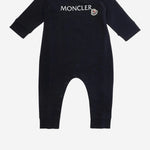 TUTINA IN COTONE STRETCH CON LOGO 8L0000489B9Y 778 MONCLER ENFANTS 