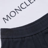 SET DI DUE PEZZI IN COTONE STRETCH CON LOGO 8M0000989AUM 002 MONCLER ENFANTS 