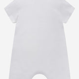 TUTINA IN PIQUET DI COTONE CON FINITURE TRICOLORE 8l000068496F 034 MONCLER ENFANTS 