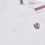 TUTINA IN PIQUET DI COTONE CON FINITURE TRICOLORE 8l000068496F 034 MONCLER ENFANTS 