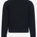 CARDIGAN IN COTONE IMBOTTITO TRICOLORE CON ZIP 9B00001M1367 742 MONCLER ENFANTS 