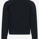 CARDIGAN IN COTONE IMBOTTITO TRICOLORE CON ZIP 9B00001M1367 742 MONCLER ENFANTS 