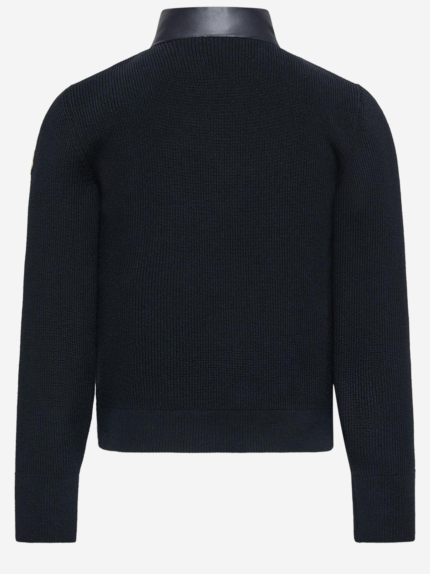 CARDIGAN IN COTONE IMBOTTITO TRICOLORE CON ZIP 9B00001M1367 742 MONCLER ENFANTS 