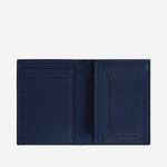 PORTACARTE IN PELLE MEISTERSTÜCK 221304 BLACK/INK BLUE MONTBLANC 