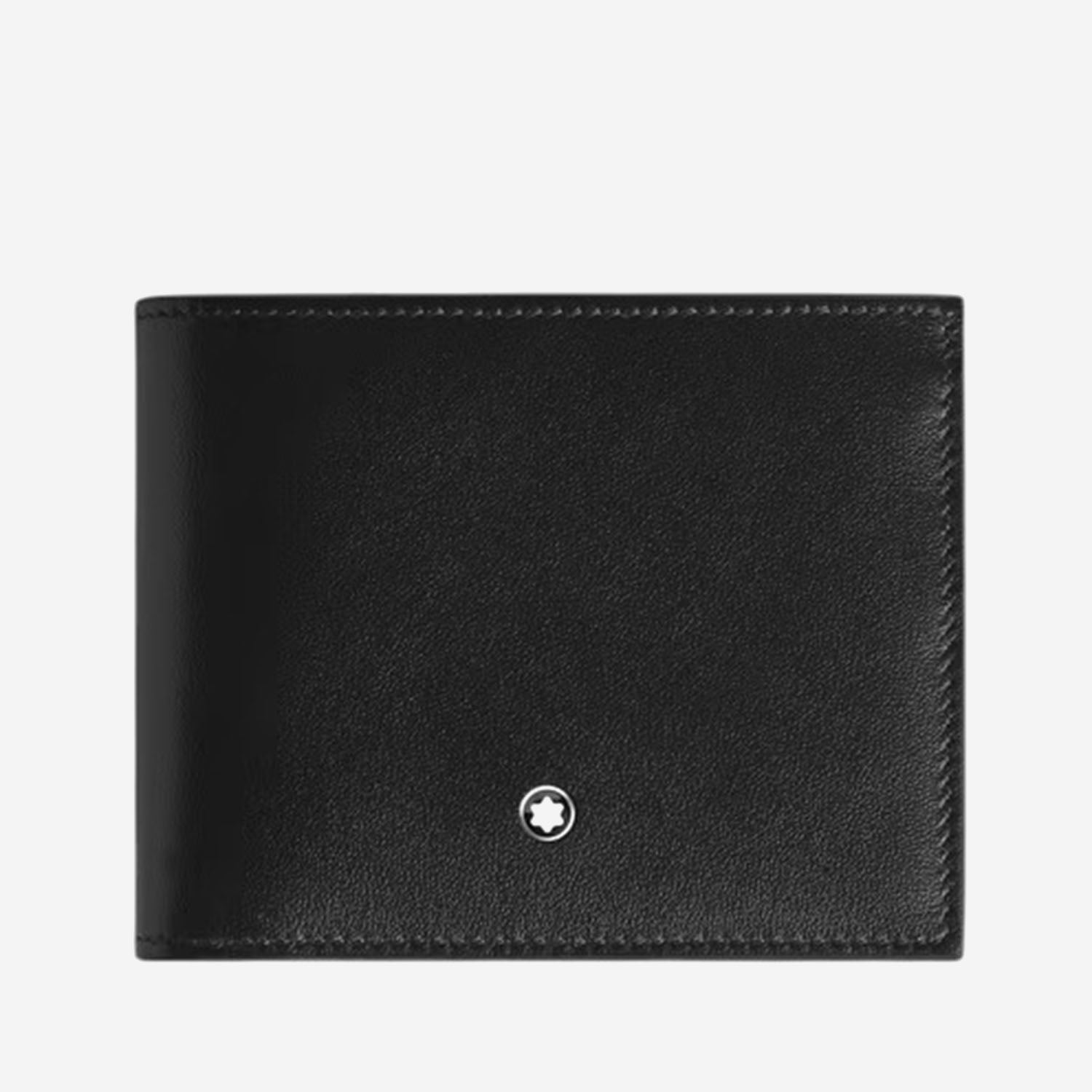 PORTAFOGLIO 6CC IN PELLE MEISTERSTÜCK 221320 BLACK/INK BLUE MONTBLANC 