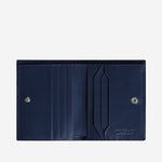 PORTAFOGLIO COMPATTO IN PELLE MEISTERSTÜCK 221322 BLACK/INK BLUE MONTBLANC 
