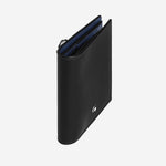 PORTAFOGLIO COMPATTO IN PELLE MEISTERSTÜCK 221322 BLACK/INK BLUE MONTBLANC 