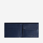 PORTAFOGLIO 8CC IN PELLE MEISTERSTÜCK 221324 BLACK/INK BLUE MONTBLANC 