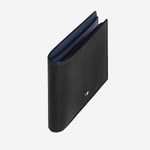 PORTAFOGLIO 8CC IN PELLE MEISTERSTÜCK 221324 BLACK/INK BLUE MONTBLANC 
