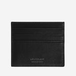 POTACARTE IN PELLE CON LOGO 221664 BLACK/INK BLUE MONTBLANC 