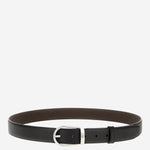 Cintura reversibile bicolor in pelle 222139 BLACK/EBONY MONTBLANC 