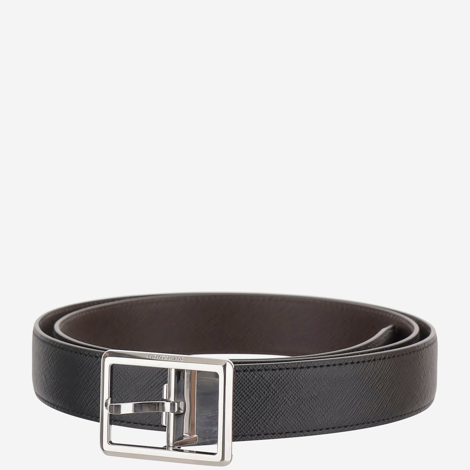 CINTURA IN PELLE REVERSIBILE 222193 BLACK/EBONY MONTBLANC 