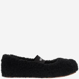 BALLERINE IN SHEARLING CON LOGO 2400010 N001 MOON BOOT 