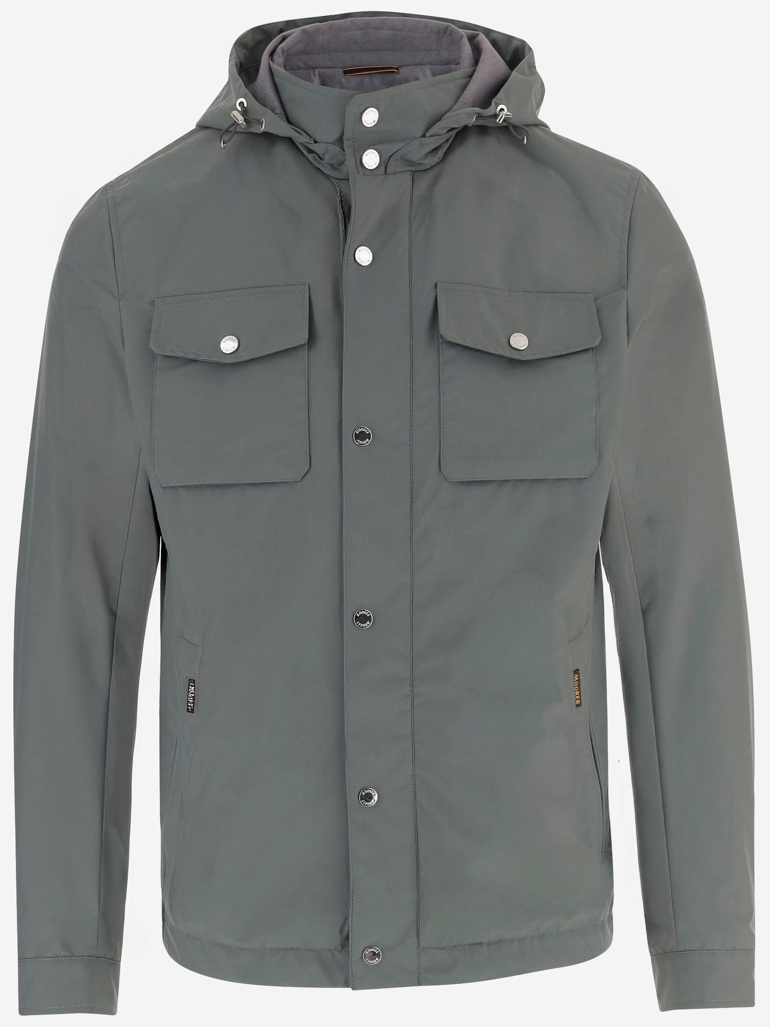 GIACCA IN TESSUTO TECNICO CON CAPPUCCIO MOUGI100348 V3757 MOORER 