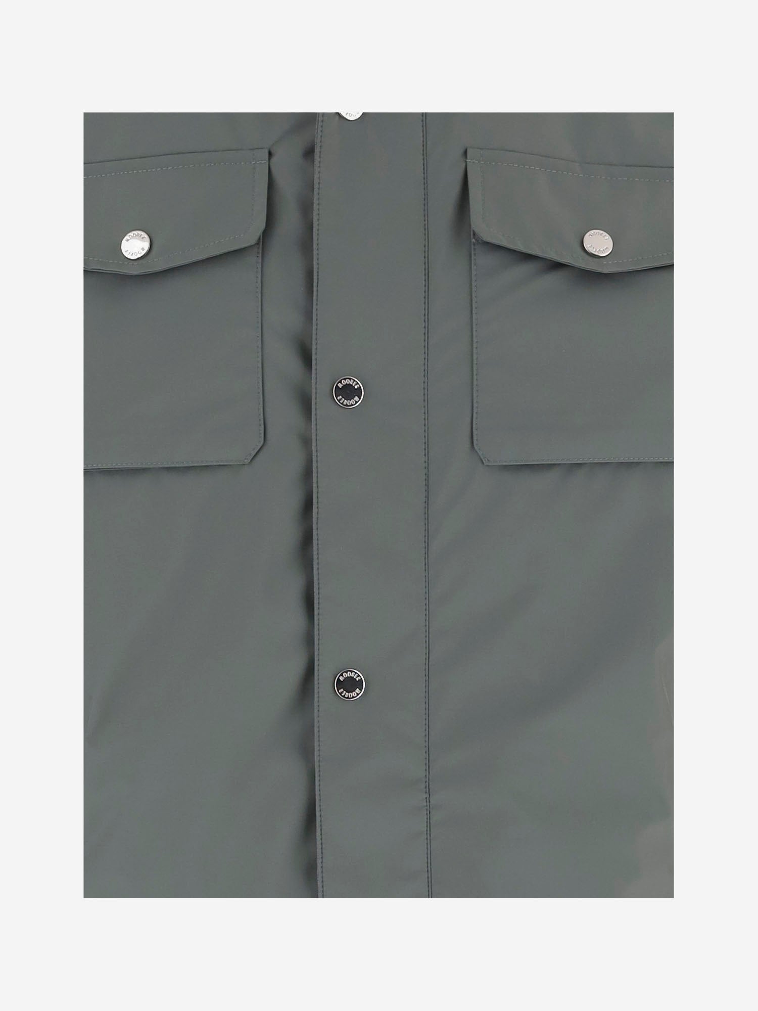 GIACCA IN TESSUTO TECNICO CON CAPPUCCIO MOUGI100348 V3757 MOORER 