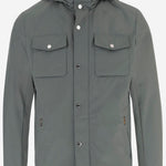 GIACCA IN TESSUTO TECNICO CON CAPPUCCIO MOUGI100348 V3757 MOORER 