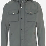 GIACCA IN TESSUTO TECNICO CON CAPPUCCIO MOUGI100348 V3757 MOORER 