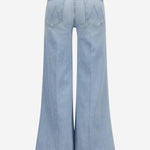JEANS THE ROLLER SNEAK IN MISTO COTONE STRETCH 10415 1008BIY MOTHER 