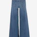 JEANS CON GAMBA AMPIA IN MISTO COTONE STRETCH 10765 2104RHL MOTHER 