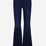 JEANS LIL WEEKENDER FRAY IN DENIM DI COTONE STRETCH P535 104CMH MOTHER 
