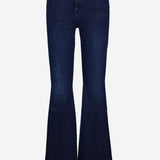 JEANS LIL WEEKENDER FRAY IN DENIM DI COTONE STRETCH P535 104CMH MOTHER 