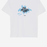 T-SHIRT IN COTONE CON LOGO S6MSJBTH195 001 MSGM KIDS 