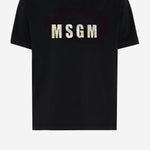 T-SHIRT IN COTONE CON LOGO S6MSJBTH241 110 MSGM KIDS 