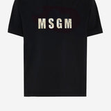 T-SHIRT IN COTONE CON LOGO S6MSJBTH241 110 MSGM KIDS 