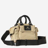 BORSA MEDIA IN COTONE CON LOGO S6MSJGBA108 1305 MSGM KIDS 