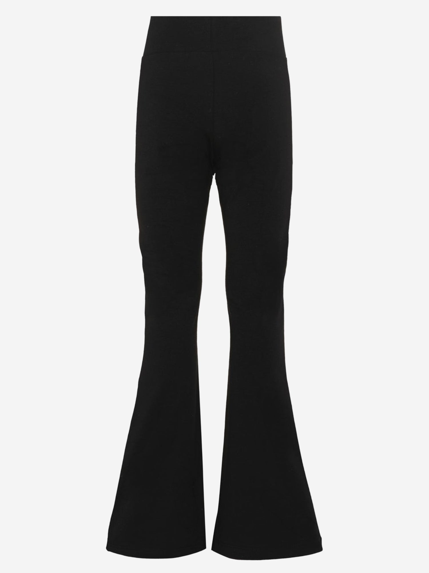 PANTALONI FLARED IN COTONE STRETCH CON LOGO S6MSJGPA071 11088 MSGM KIDS 
