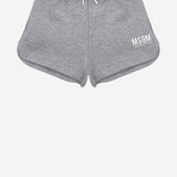 PANTALONCINI LOGATI IN COTONE S6MSJGSH021 27102 MSGM KIDS 