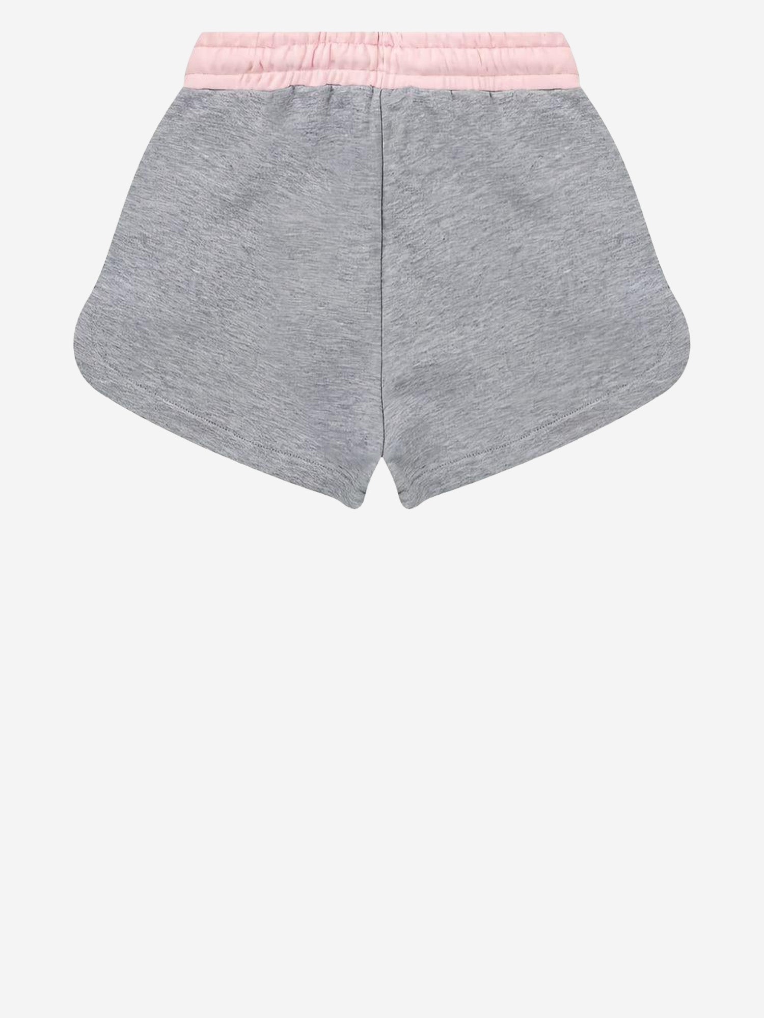 PANTALONCINI LOGATI IN COTONE S6MSJGSH021 27102 MSGM KIDS 