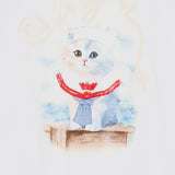 T-SHIRT IN COTONE CON LOGO S6MSJGTH016 184 MSGM KIDS 