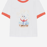 T-SHIRT IN COTONE CON LOGO S6MSJGTH016 184 MSGM KIDS 