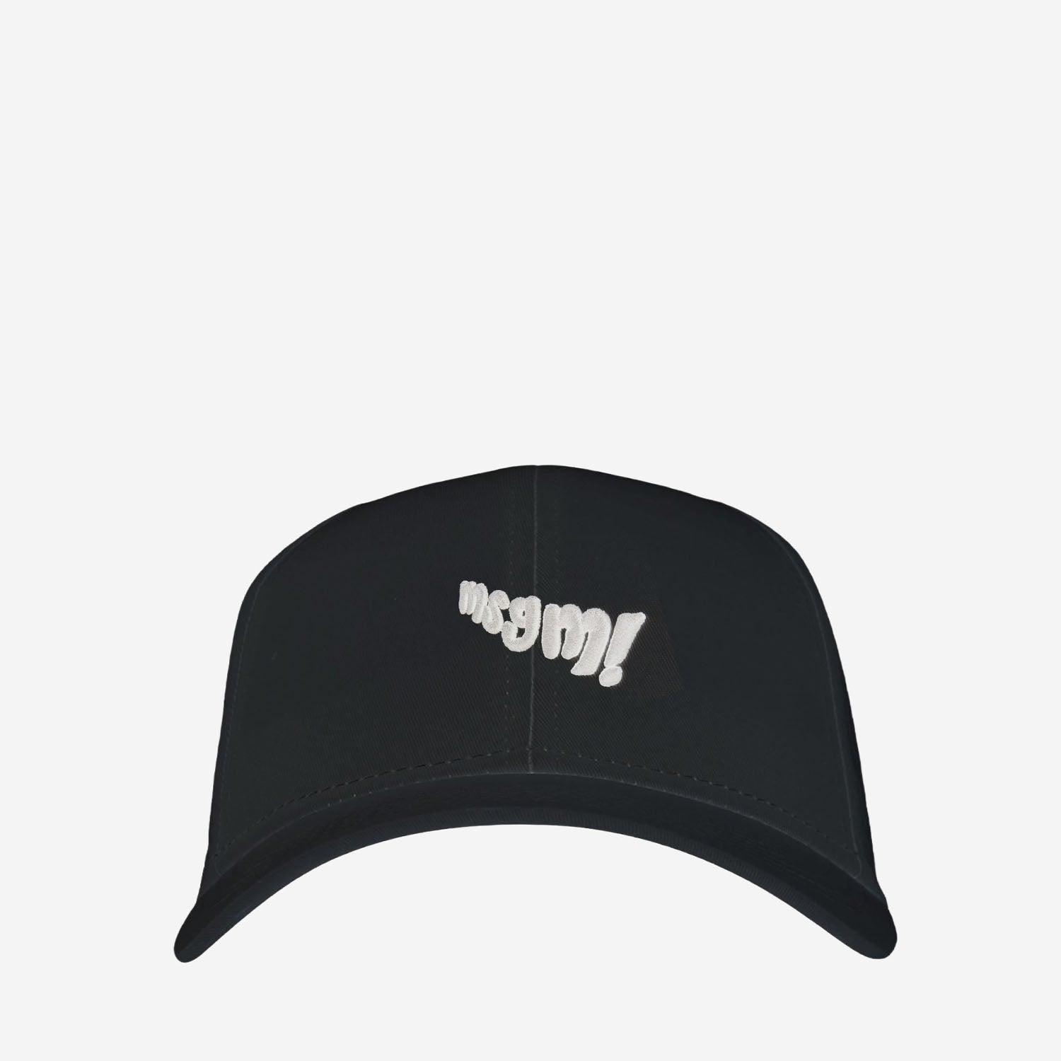 CAPPELLO DA BASEBALL IN COTONE CON LOGO S6MSJUBC219 110 MSGM KIDS 
