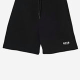 PANTALONCINI LOGATI IN COTONE S6MSJUBE012 110 MSGM KIDS 
