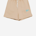 PANTALONCINI LOGATI IN COTONE S6MSJUBE221 178 MSGM KIDS 