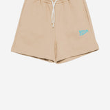 PANTALONCINI LOGATI IN COTONE S6MSJUBE221 178 MSGM KIDS 