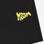PANTALONCINI LOGATI IN COTONE S6MSJUBE221 MS040 MSGM KIDS 