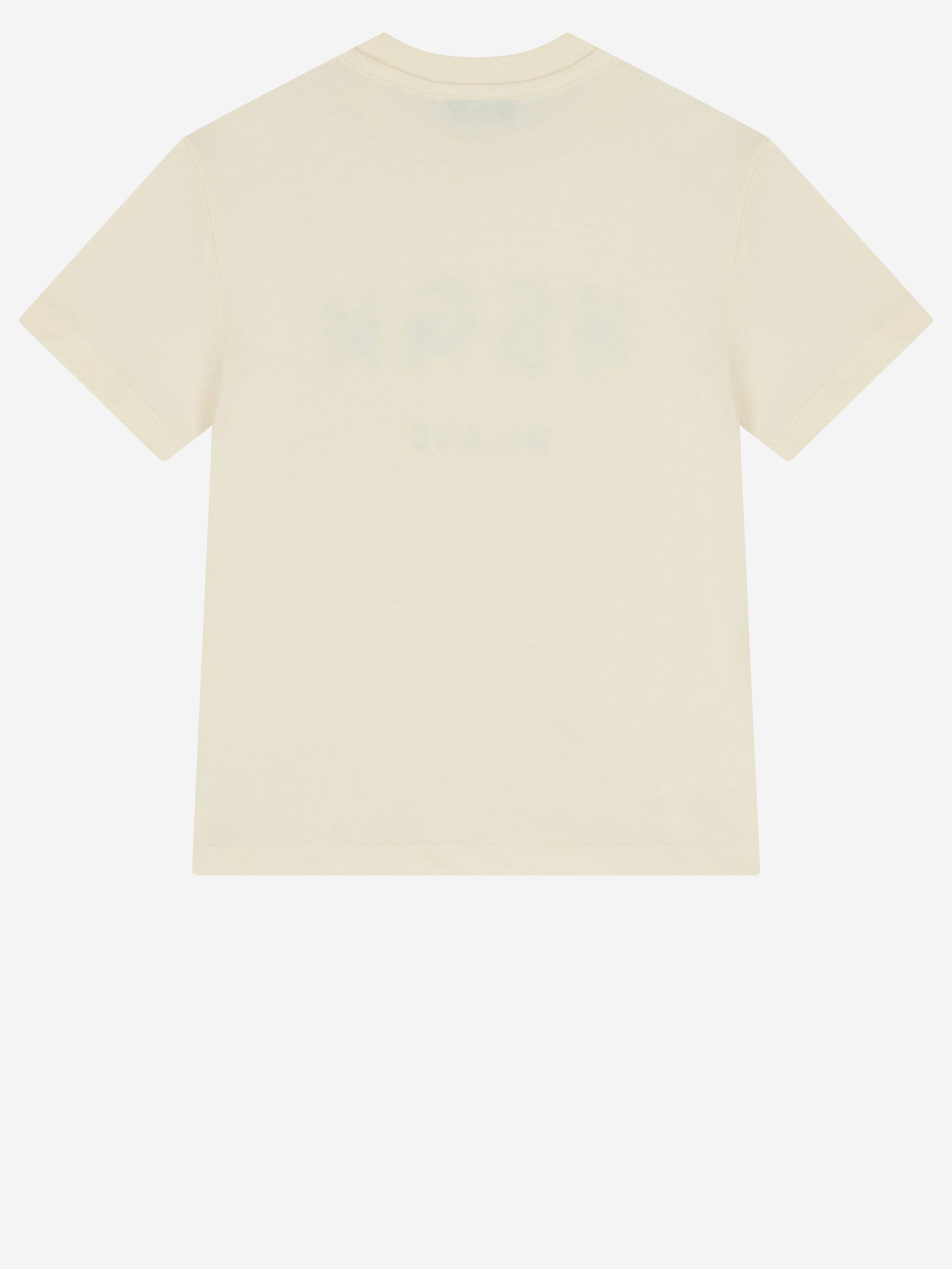 T-SHIRT IN COTONE CON LOGO S6MSJUTH001 013 MSGM KIDS 