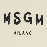 T-SHIRT IN COTONE CON LOGO S6MSJUTH001 013 MSGM KIDS 