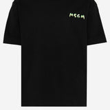 T-SHIRT IN COTONE CON LOGO S6MSJUTH003 110 MSGM KIDS 
