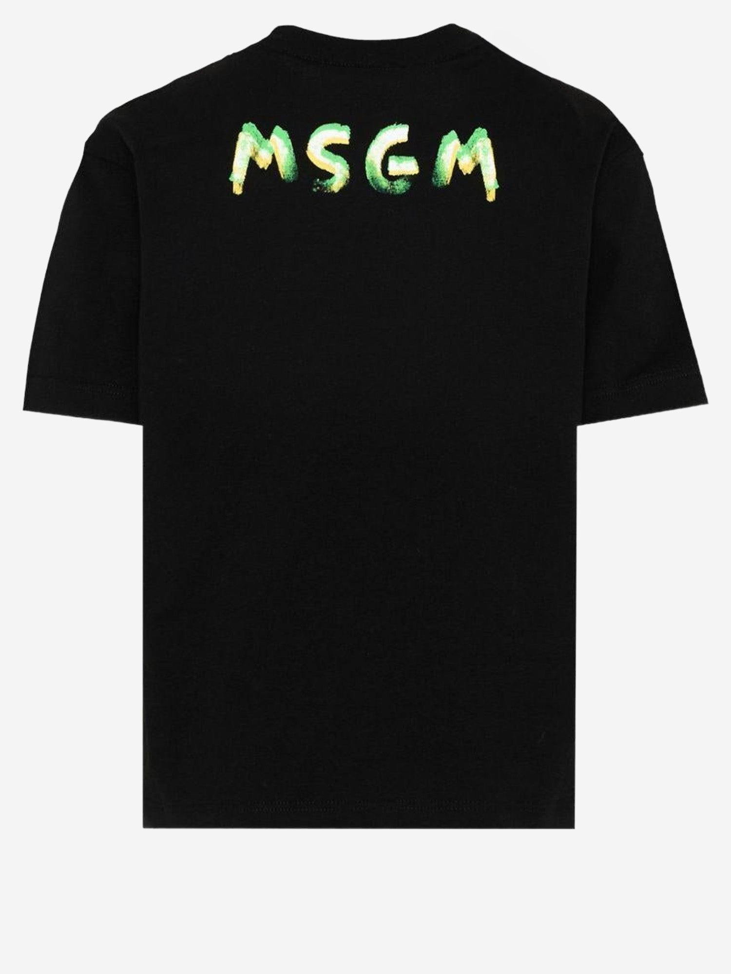 T-SHIRT IN COTONE CON LOGO S6MSJUTH003 110 MSGM KIDS 