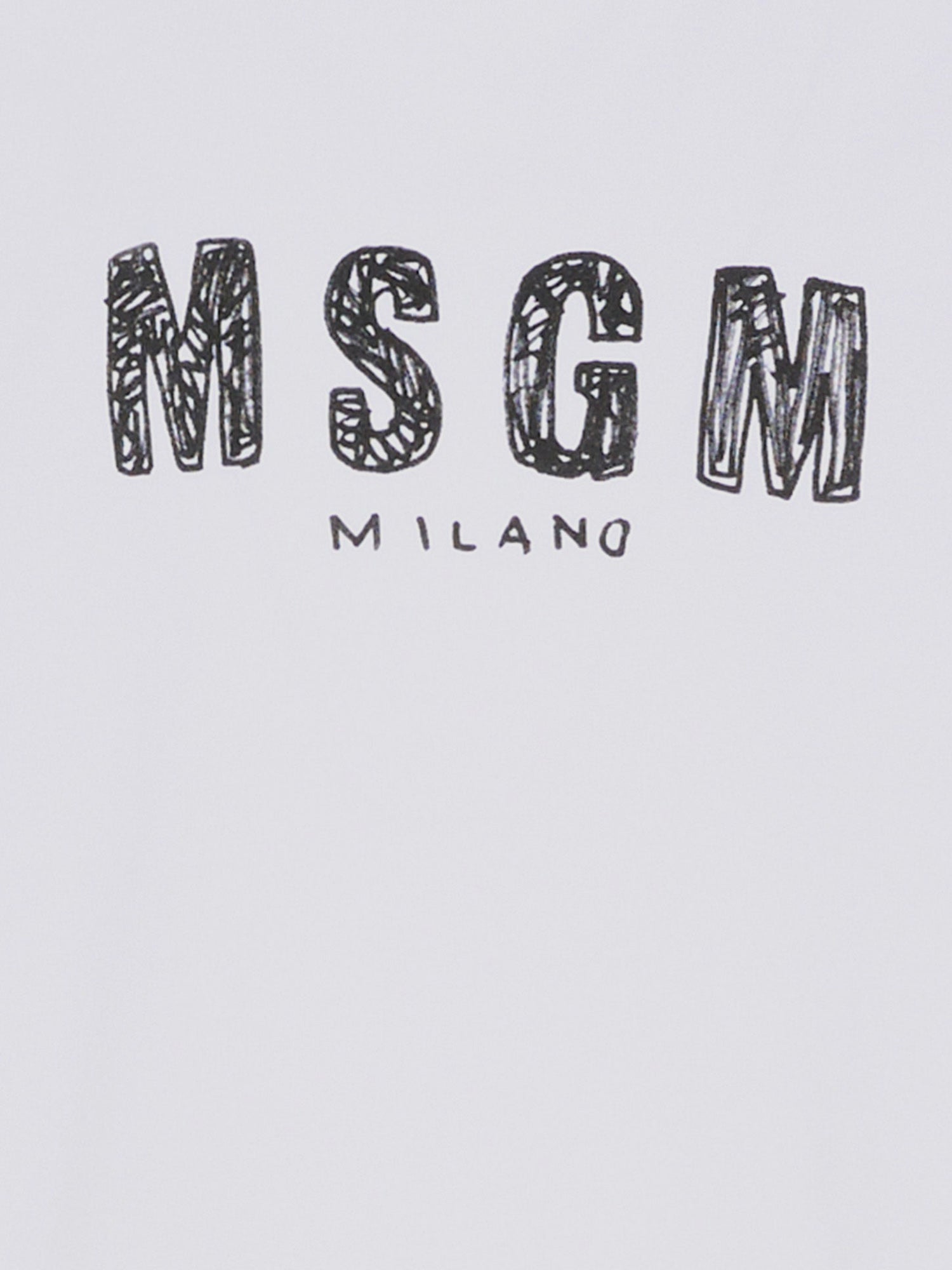 T-SHIRT IN COTONE CON LOGO S6MSJUTH004 001 MSGM KIDS 
