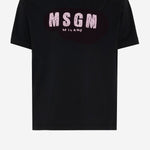 T-SHIRT IN COTONE CON LOGO S6MSJUTH004 11088 MSGM KIDS 
