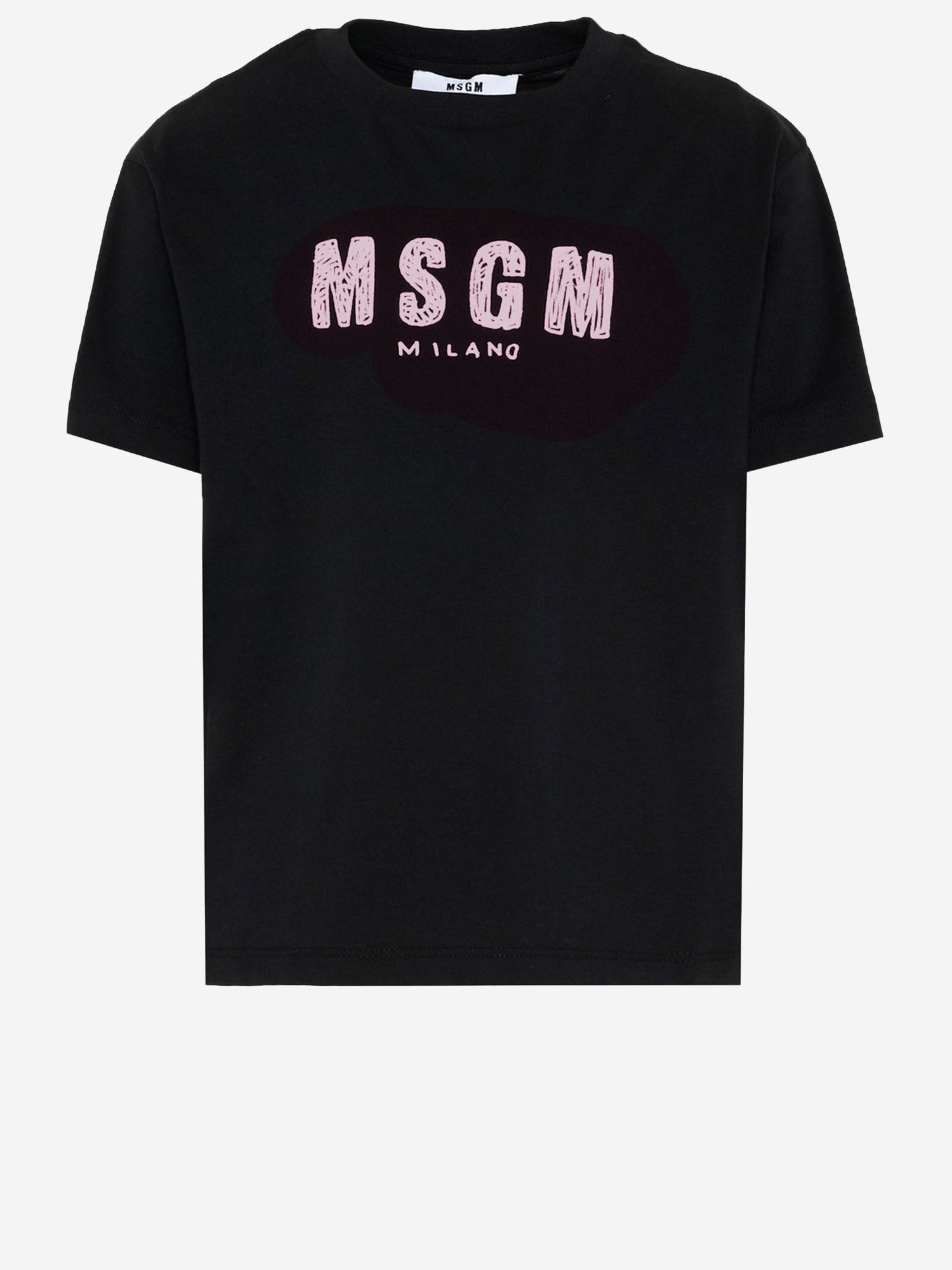 T-SHIRT IN COTONE CON LOGO S6MSJUTH004 11088 MSGM KIDS 