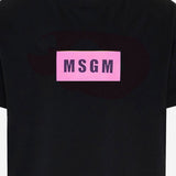 T-SHIRT IN COTONE CON LOGO S6MSJUTH005 11088 MSGM KIDS 