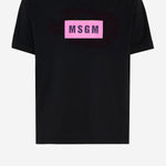 T-SHIRT IN COTONE CON LOGO S6MSJUTH005 11088 MSGM KIDS 