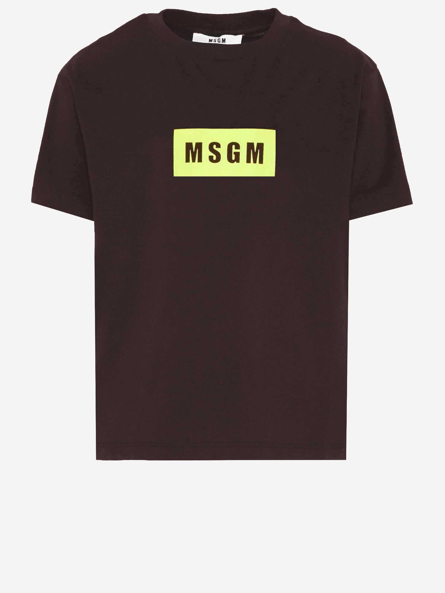 T-SHIRT IN COTONE CON LOGO S6MSJUTH005 943 MSGM KIDS 