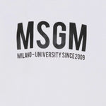 T-SHIRT IN COTONE CON LOGO S6MSJUTH051 001 MSGM KIDS 